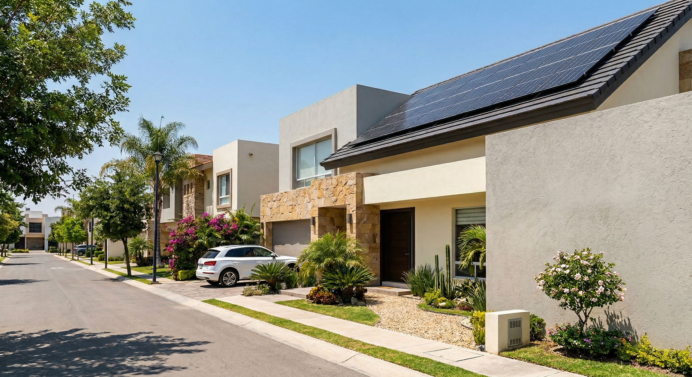 Detalle Techo Paneles Casa Naranjos